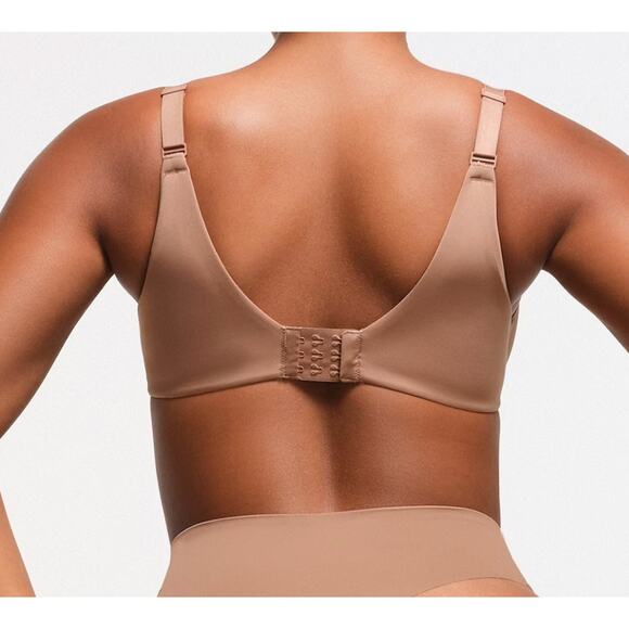 SKIMS NWT Smoothing Intimates Full Coverage Lightly Lined Bra Sienna Tan 36D - Picture 3 of 9